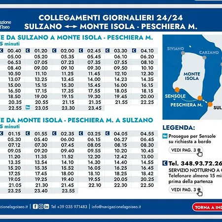 בית נופש Sebino Monteisola *